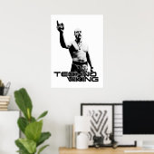 Poster Techno Viking (Bureau à domicile)