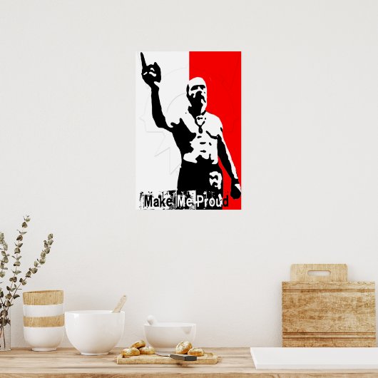 Poster Techno Viking par RedRevolt (Make Me Fier) (Cuisine)