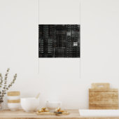 Poster Technocratie (Cuisine)