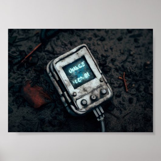 Poster Technologie Alien (Devant)