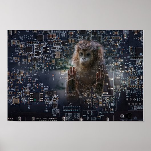 Poster Technologie et nature. (Devant)