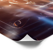 Poster Technologie futuriste (Coin)