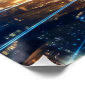 Poster Technologie futuriste (Coin)