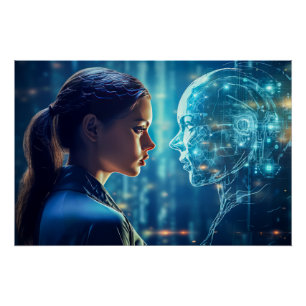 Poster Technologie futuriste