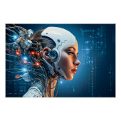 Poster Technologie futuriste (Devant)