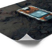 Poster Technologie futuriste post-apocalyptique (Coin)