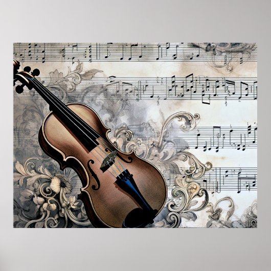 Poster Technologie harmonisante, illustration musicale, (Devant)
