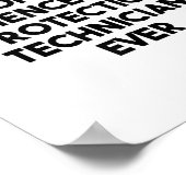 Poster Technologies De La Science Et De La Protection Les (Coin)