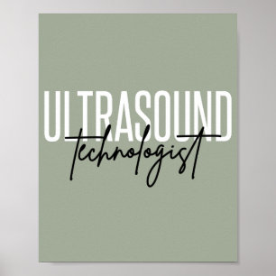 Poster Technologue d'Ultrasound   Cadeaux techniques ultr