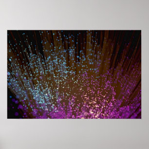 Poster Technology, fiber-optic strands