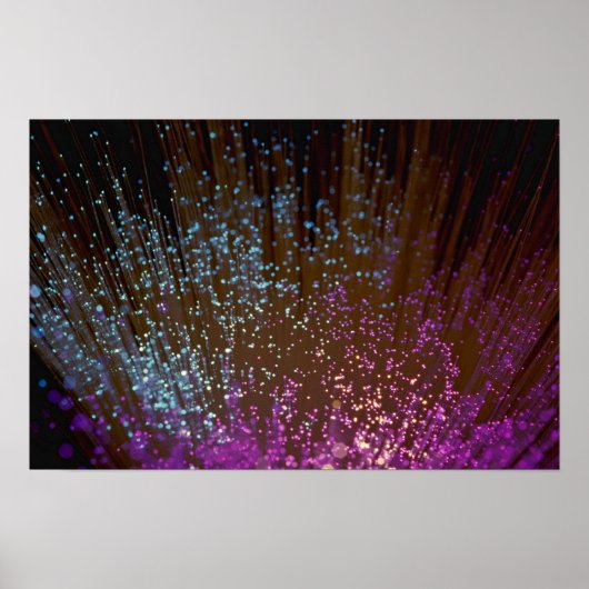 Poster Technology, fiber-optic strands (Devant)