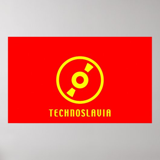 Poster Technoslavia (Devant)