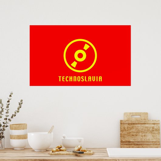 Poster Technoslavia (Cuisine)