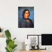 Poster Tecumseh Amérindien (Bureau à domicile)