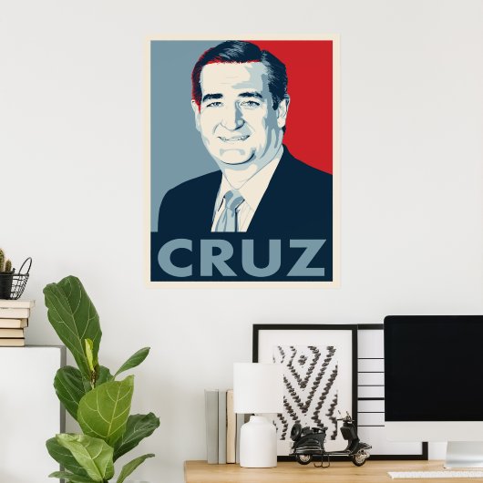 Poster Ted Cruz (Bureau à domicile)