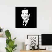 Poster Ted Cruz Face (Bureau à domicile)