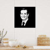 Poster Ted Cruz Face (Cuisine)