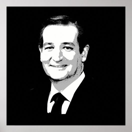 Poster Ted Cruz Face (Devant)