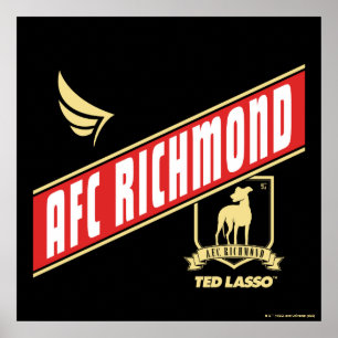 Poster Ted Lasso AFC Richmond Athletic Banner