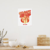 Poster Ted Lasso | Coach Beard Badge (Cuisine)