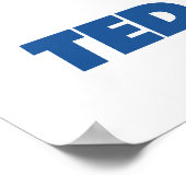 Poster Ted Lasso | Icône face (Coin)