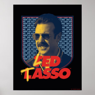 Poster Ted Lasso   Insigne Led Tasso
