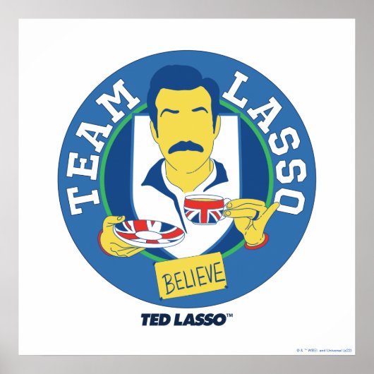 Poster Ted Lasso | Team Lasso Tea Iconic Avatar (Devant)