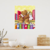 Poster Teddies Story Time (Cuisine)