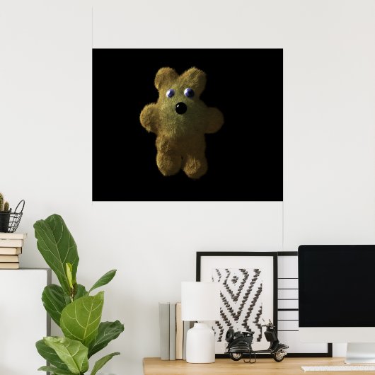 Poster Teddy (Bureau à domicile)