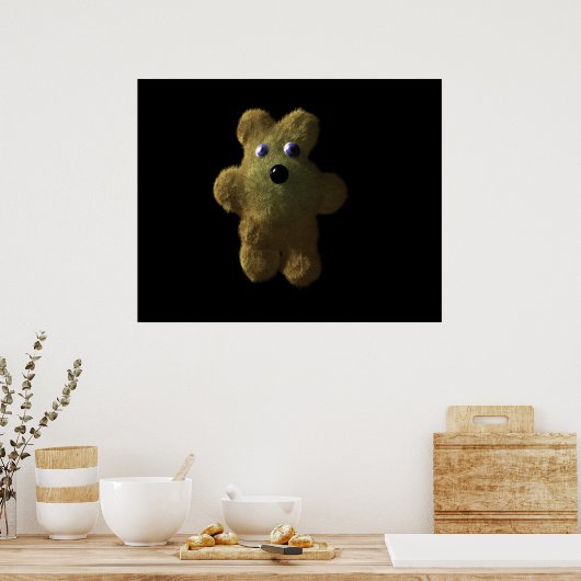 Poster Teddy (Cuisine)