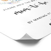 Poster Teddy Aidez la maman à être occupée à s'adresser à (Coin)