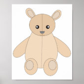 Poster Teddy Bear (Devant)