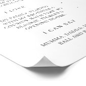 Poster Teddy Bear 1st Birthday Milestone Boy Blue (Coin)