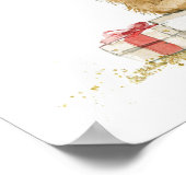 Poster Teddy Bear Baby's First Christmas  (Coin)