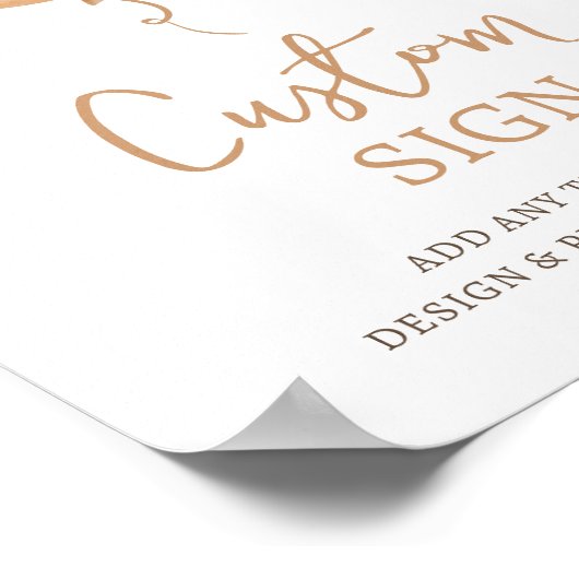 Poster Teddy Bear Balloon Beary First Birday Custom (Coin)