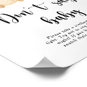 Poster Teddy Bear Ne dis pas bébé (Coin)