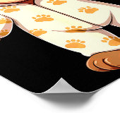 Poster Teddy Bear Wearing Pajamas  (Coin)