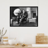 Poster Teddy Roosevelt dans Repose 1908 (Cuisine)