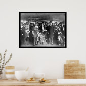 Poster Teddy Roosevelt et le prince Henry 1902 (Cuisine)