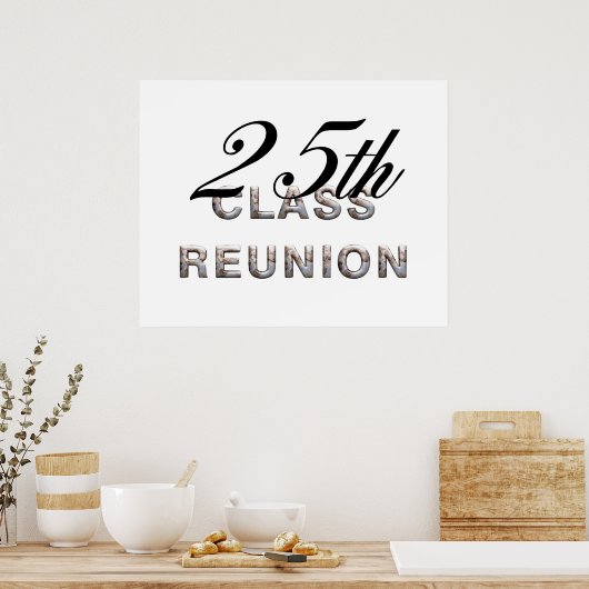 Poster TEE 25e Réunion de classe (Cuisine)