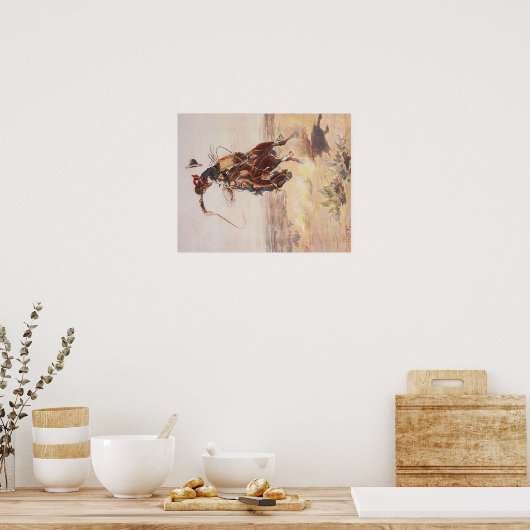 Poster TEE Cowboy Life (Cuisine)