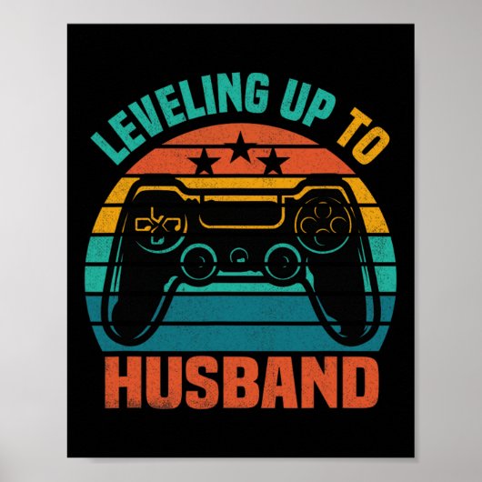 Poster Tee For Groom Video Game Lovers (Devant)