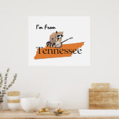 Poster TEE I'm From Tennessee (Cuisine)