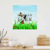 Poster TEE Né en été (Cuisine)