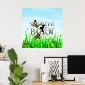 Poster TEE Né en été (Bureau à domicile)