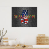 Poster TEE Patriot Mississippi (Cuisine)