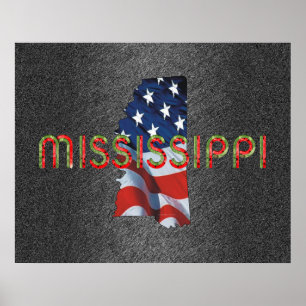 Poster TEE Patriot Mississippi