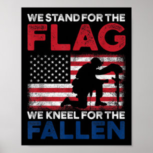 Poster Tee patriotique. Vêtements patriotiques pour le jo