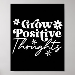 Poster Tee-shirt avec citation motivationnelle pour culti