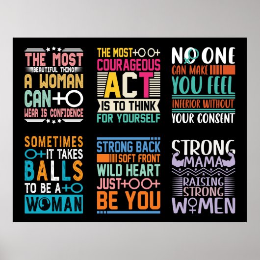 Poster Tee-shirt de la Journée des femmes (Devant)